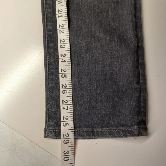 KUT FROM THE KLOTH Faded Gray Wash Distressed Catherine Boyfriend X-Small Jeans - Picture 7 of 9